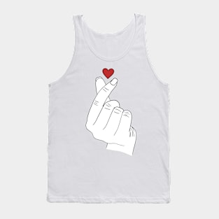 Finger Heart Tank Top